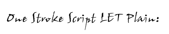 Bickley Script