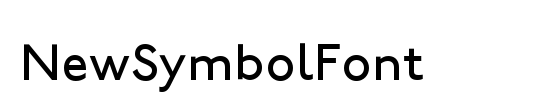 NewSymbolFont