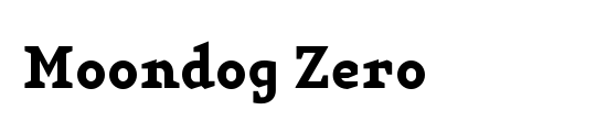 Moondog Zero