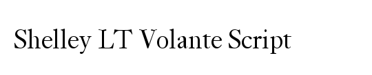 Shelley-VolanteScript Th