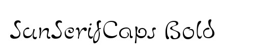 Sun Serif Caps-