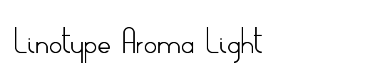 LinotypeAroma Light