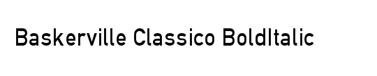 Caslon Classico