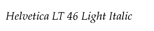 Helvetica-Light-Light-Italic