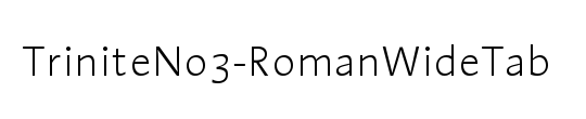 Roman Font 7