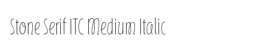 ENYO Serif Medium Italic