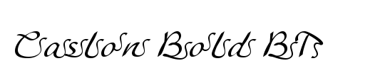 Caslon Gotisch BQ