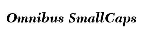 Omnibus SmallCaps