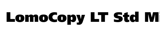 LomoCopy LT Std Black