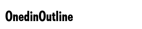 OnedinOutline