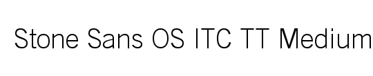 Stone Serif OS ITC TT