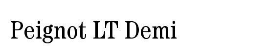 Peignot-Demi-Bold Italic