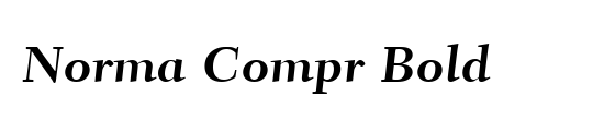 Norma Compr SmallCaps