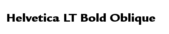 Helvetica BQ