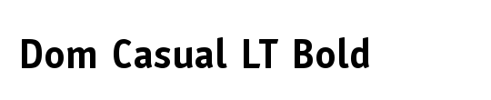 DomCasual-Bold Italic