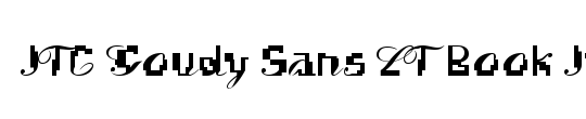 Uni Sans Book Italic