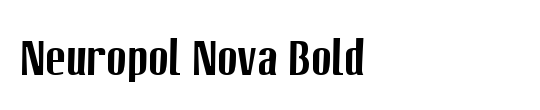 WLM Nova Sans Bold