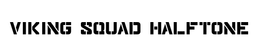 Viking Squad Outline Italic