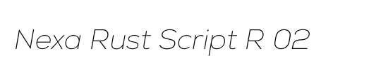 Script Thin pen