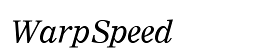 WarpSpeed