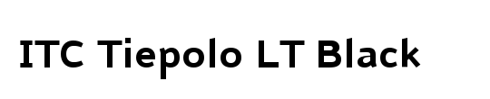 Tiepolo LT Black