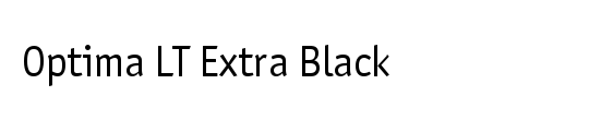 Optima LT ExtraBlack