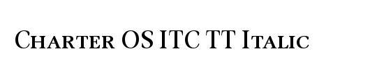 Charter SC ITC TT