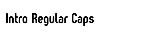 Intro Regular Caps