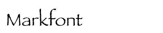 Markfont