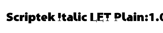 Scriptek Italic