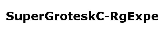 SuperGroteskA