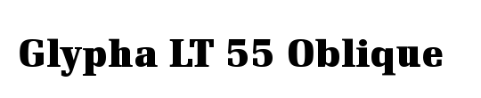 Glypha LT Std