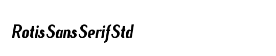 Rotis Serif Std