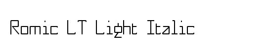 Romic LT Light