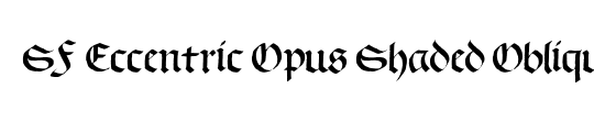 SF Eccentric Opus Condensed