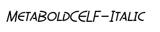 MetaBoldCELF