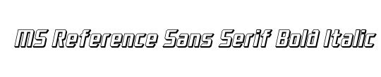 Advanced Sans Serif 7