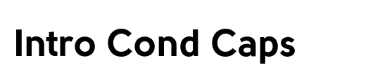 Intro Bold Italic