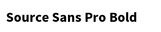 Source Sans Pro Semibold