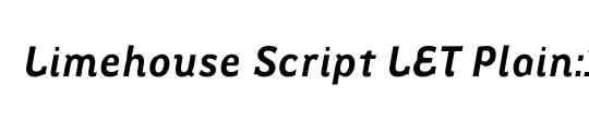 One Stroke Script LET