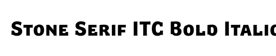 Stone Serif ITC TT