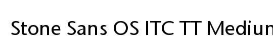 ITC Stone Sans Std