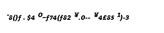 Linotype EuroFont T to Z