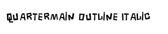 Quartermain Outline