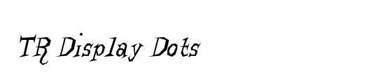 Dots All For Now 3D JL
