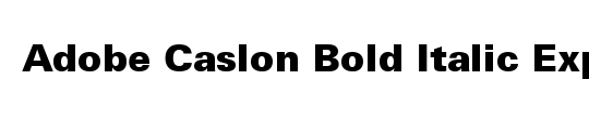 Adobe Caslon Pro