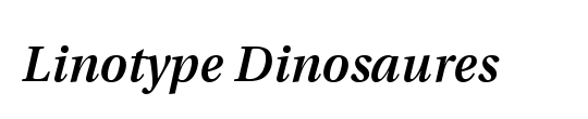 LinotypeDinosaures