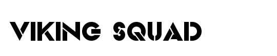 Viking Squad Outline Italic