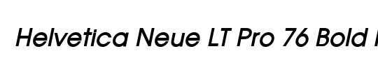 Helvetica Neue