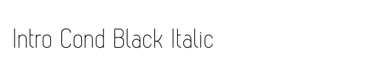 Intro Light Italic